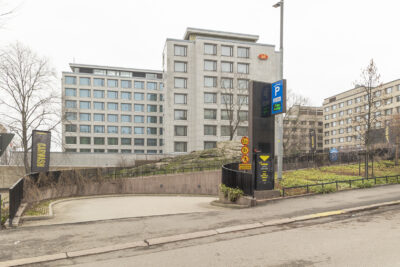 Sisäänajo KPC P-Töölö